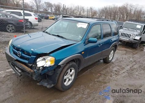 2005 Mazda Tribute S из США, поврежденный, VIN 4F2YZ94135KM17396